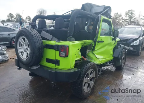 2013 Jeep Wrangler Sport from USA, damaged, VIN 1C4AJWAG3DL523548